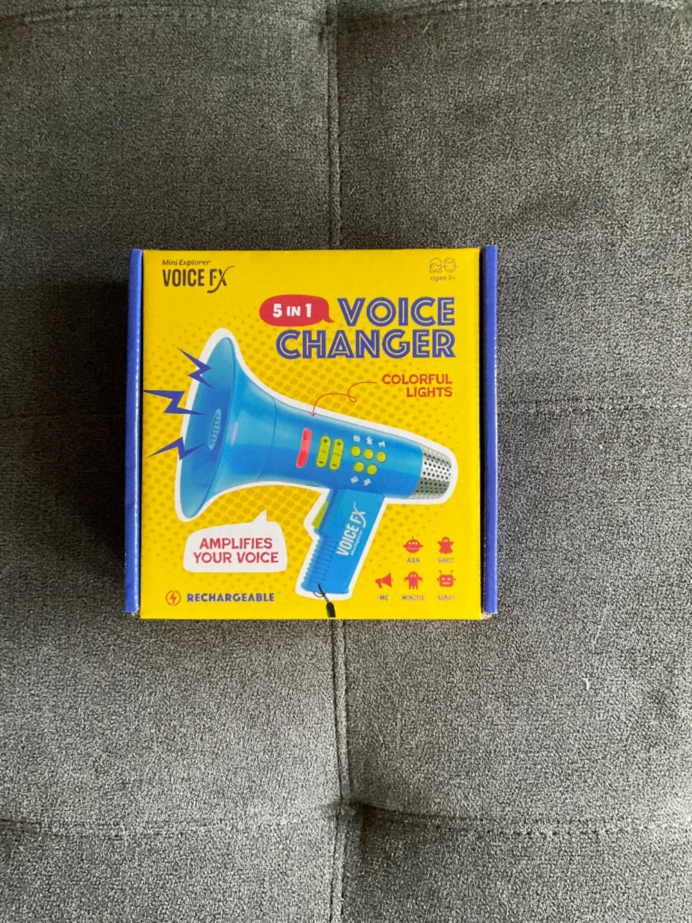 NIB Mini Explorer Voice FX 5 in 1 Rechargeable Voice Changer